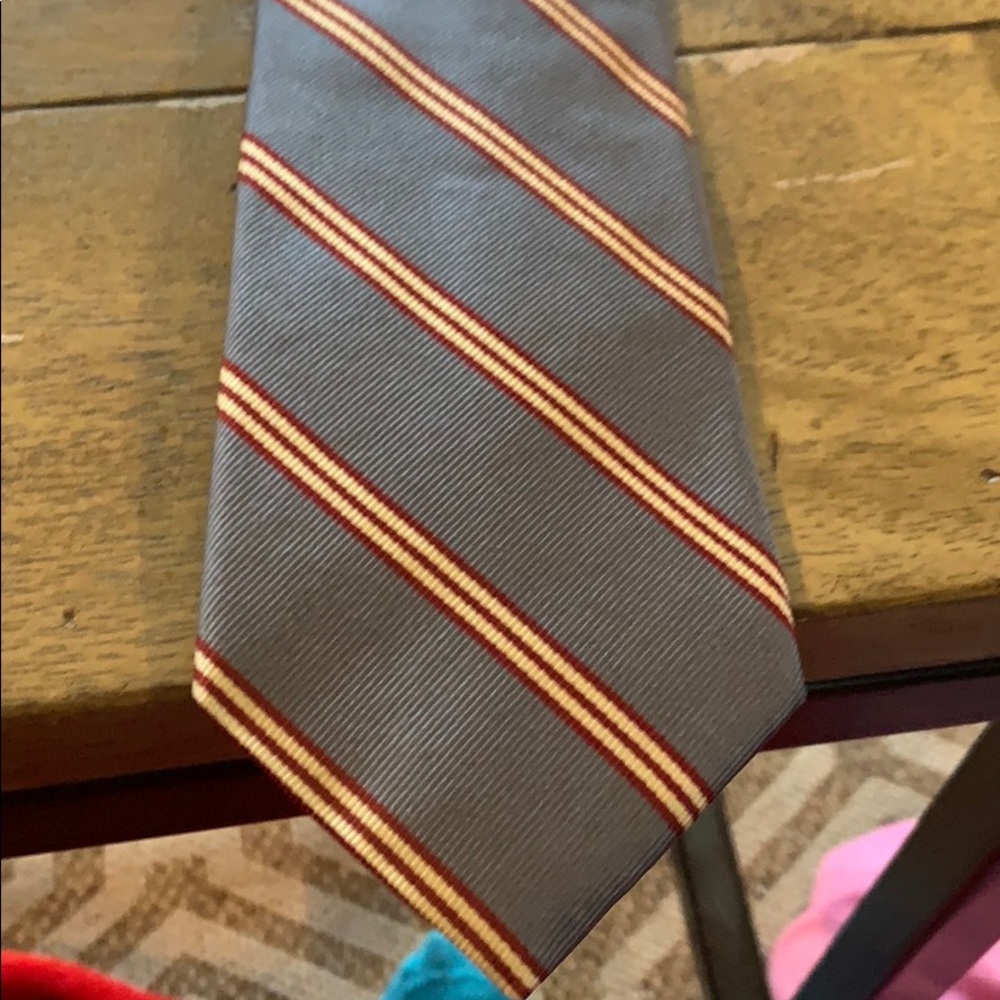 EUC Liberty of London Silk Striped Tie - Picture 2 of 3